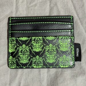 Disney Black and Green Halloween Town Card Holder Nightmare Before Christmas